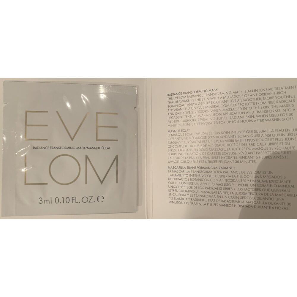 EVE LOM Gel Balm Cleanser + Creme Cleanser + Radiance Transforming Mask ~ NWOB - Picture 2 of 6
